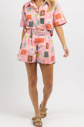 Sightsee Print Short Set | Dress In Beauty